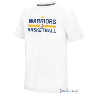T-Shirt NBA Pas Cher Golden State Warriors Blanc