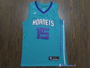 Maillot NBA Pas Cher Charlotte Hornets Kemba Walker 15 Vert Icon 2017/18