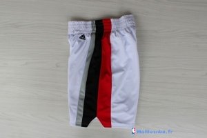 Pantalon NBA Pas Cher Portland Trail Blazers Blanc