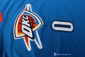 Maillot NBA Pas Cher Noël Oklahoma City Thunder Russell 0 Bleu