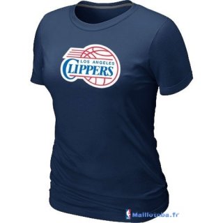 T-Shirt NBA Pas Cher Femme Los Angeles Clippers Tinta Bleu
