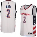 Maillot NBA Pas Cher Washington Wizards John Wall 2 Blanc 2016/2017