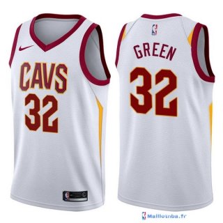 Maillot NBA Pas Cher Cleveland Cavaliers Jeff Green 32 Blanc Association 2017/18