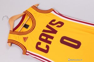 Maillot NBA Pas Cher Cleveland Cavaliers Femme Kevin Love 0 Jaune