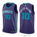Maillot NBA Pas Cher Charlotte Hornets Michael Carter Williams 10Purpura Statement 2017/18