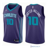 Maillot NBA Pas Cher Charlotte Hornets Michael Carter Williams 10Purpura Statement 2017/18