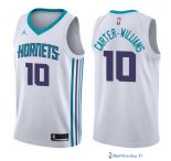 Maillot NBA Pas Cher Charlotte Hornets Michael Carter Williams 10Blanc Association 2017/18