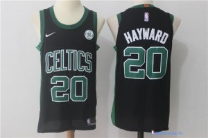 Maillot NBA Pas Cher Boston Celtics Gordon Hayward 20 Noir 2017/18