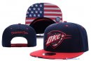 Bonnet NBA Oklahoma City 2016 Thunder USA Drapeau Rouge