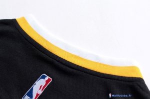 Maillot NBA Pas Cher Golden State Warriors Kevin Durant 35 Noir Blanc