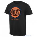 T-Shirt NBA Pas Cher New York Knicks Noir