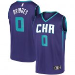 Charlotte Hornets Miles Bridges Fanatics Branded Purple Fast Break Replica Jersey – Statement Edition
