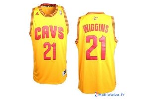 Maillot NBA Pas Cher Cleveland Cavaliers Andrew Wiggins 21 Jaune