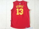 Maillot NBA Pas Cher Indiana Pacers Paul George 13 Rouge