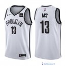 Maillot NBA Pas Cher Brooklyn Nets Quincy Acy 13 Blanc 2017/18
