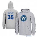 Sweat Capuche NBA Golden State Warriors Kevin Durant 35 Gris