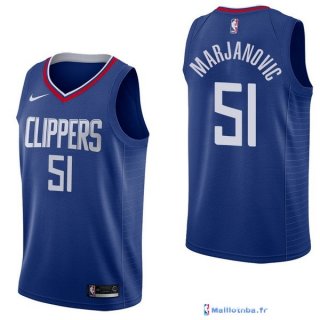 Maillot NBA Pas Cher Los Angeles Clippers Boban Marjanovic 51 Bleu Icon 2017/18