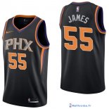 Maillot NBA Pas Cher Phoenix Suns Mike James 55 Noir Statement 2017/18