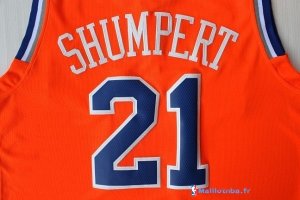 Maillot NBA Pas Cher Noël New York Knicks Shumpert 21 Orange