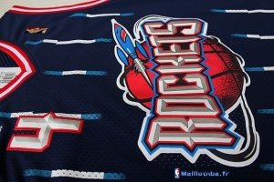 Maillot NBA Pas Cher Houston Rockets Charles Barkley 4 Retro Bleu