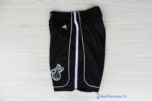 Pantalon NBA Pas Cher Miami Heat Noir 01