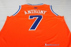 Maillot NBA Pas Cher Noël New York Knicks Orange Anthony 7