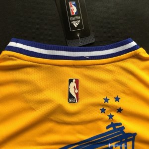 Maillot NBA Pas Cher Golden State Warriors Andre Iguodala 9 Retro Jaune