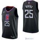 Maillot NBA Pas Cher Los Angeles Clippers Austin Rivers 25 Noir Statement 2017/18