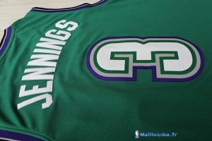 Maillot NBA Pas Cher Milwaukee Bucks Brandon Jennings 3 Vert