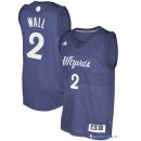 Maillot NBA Pas Cher Noël Washington Wizards John Wall 2 Bleu
