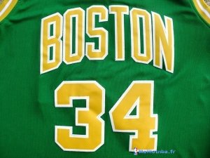 Maillot NBA Pas Cher Boston Celtics Paul Pierce 34 Vert Or