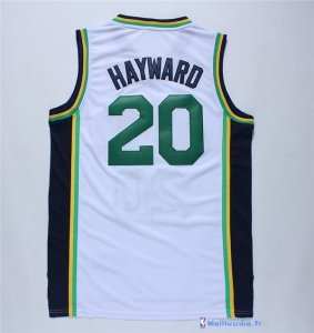 Maillot NBA Pas Cher Utah Jazz Gordon Hayward 20 Blanc