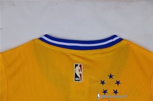 Maillot NBA Pas Cher Golden State Warriors Stephen Curry 30 City Jaune MC