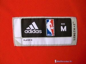 Maillot NBA Pas Cher Noël Chicago Bulls Rouge Rose 1