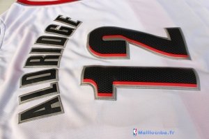 Maillot NBA Pas Cher Portland Trail Blazers LaMarcus Aldridge 12 Blanc