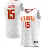 Atlanta Hawks Vince Carter Fanatics Branded White Fast Break Replica Jersey - Association Edition