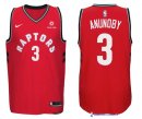 Maillot NBA Pas Cher Toronto Raptors OG Anunoby 3 Rouge 2017/18
