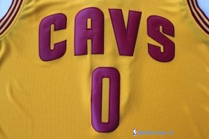 Maillot NBA Pas Cher Cleveland Cavaliers Kevin Love 0 Jaune