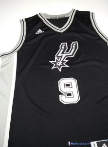 Maillot NBA Pas Cher Noël San Antonio Spurs Tony 9 Noir