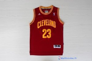 Maillot NBA Pas Cher Cleveland Cavaliers LeBron James 23 Rouge