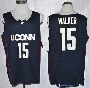 Maillot NCAA Pas Cher Uconn Walker 15 Noir
