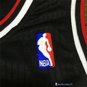 Maillot NBA Pas Cher Chicago Bulls Michael Jordan 23 Noir Rouge