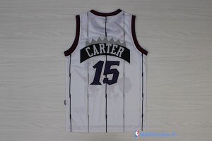 Maillot NBA Pas Cher Toronto Raptors Vince Carter 15 Retro Blanc