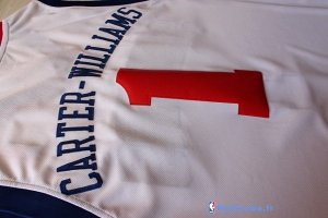 Maillot NBA Pas Cher Philadelphia Sixers Michael Carter Williams 1 Blanc
