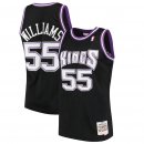Sacramento Kings Jason Williams Mitchell & Ness Black 2000-01 Hardwood Classics Swingman Jersey