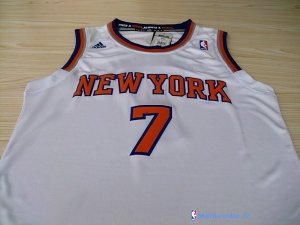 Maillot NBA Pas Cher New York Knicks Carmelo Anthony 7 Blanc