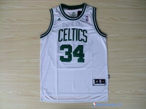 Maillot NBA Pas Cher Boston Celtics Paul Pierce 34 Blanc