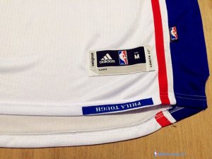 Maillot NBA Pas Cher Philadelphia Sixers Julius Erving 8 Blanc