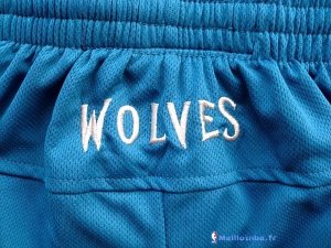 Pantalon NBA Pas Cher Minnesota Timberwolves Bleu