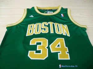 Maillot NBA Pas Cher Boston Celtics Paul Pierce 34 Vert Or